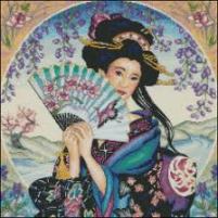 geisha abanico